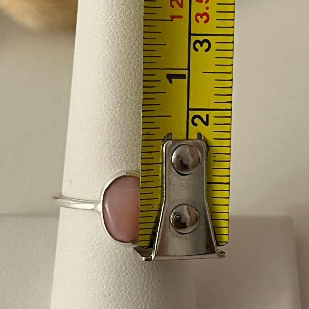 925 Solid Sterling Silver Minimal Stacker Ring Pi… - image 8